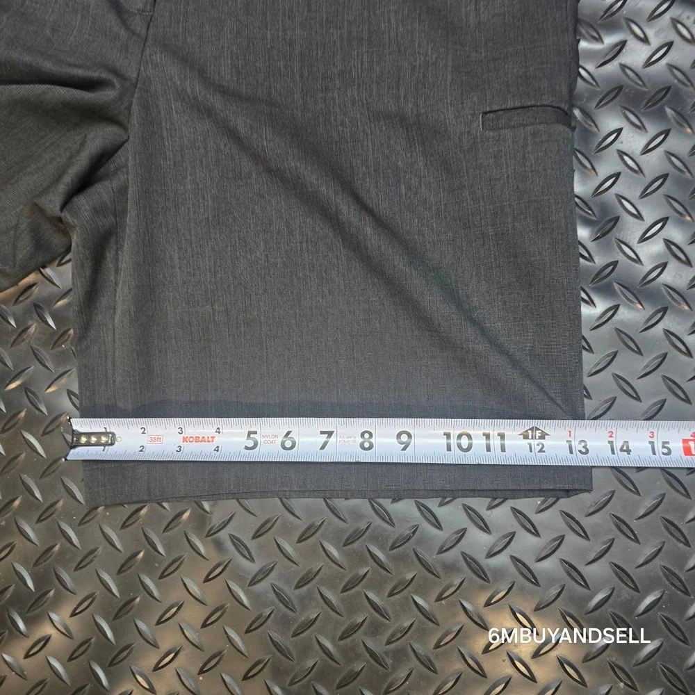 Design Collective Womens Gray Flat Front Shorts Size 16 Recycled Poly 195123-33